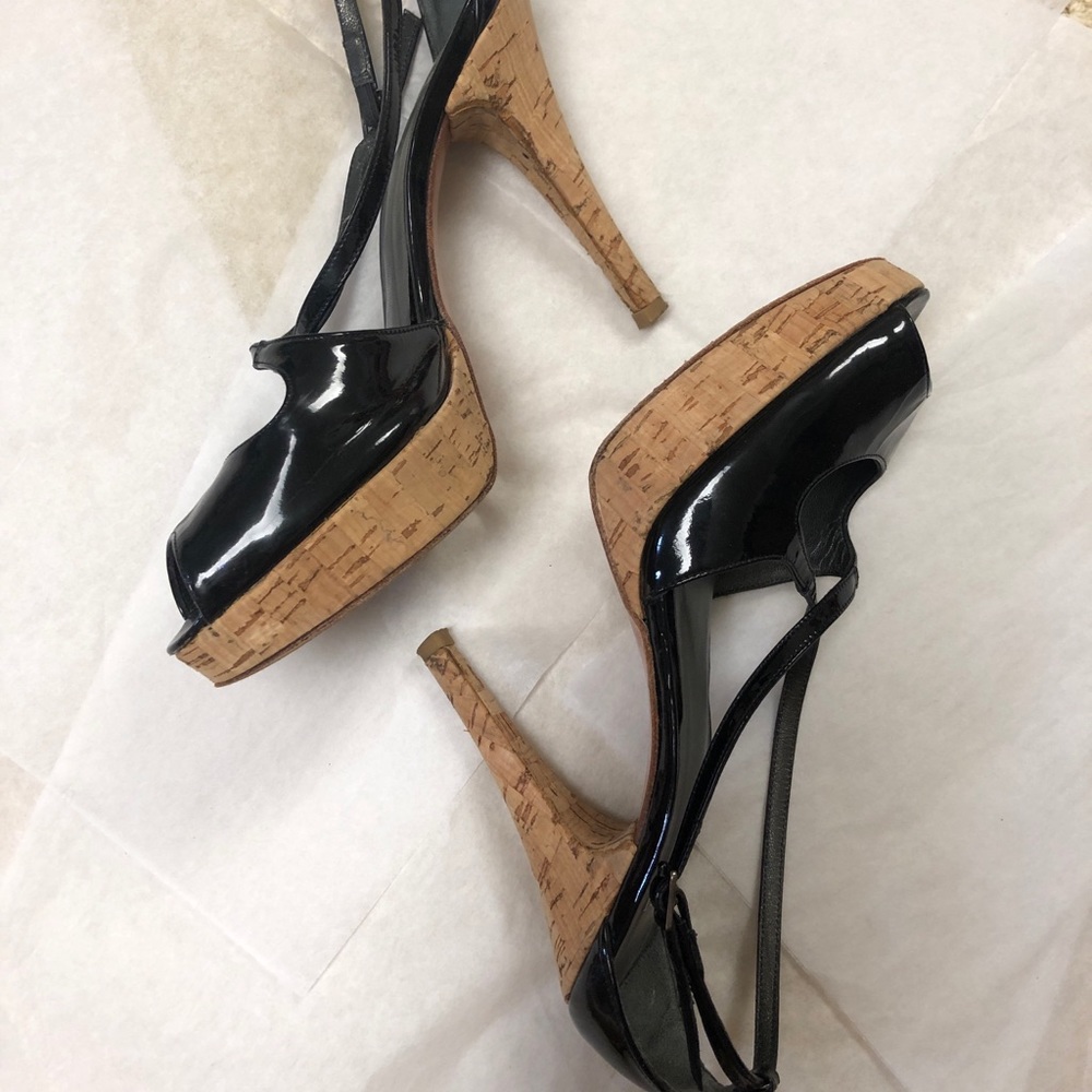 Stuart Weitzman Black Summer Sandals